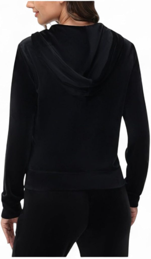 Juicy Couture Women's Bling Velour Hoodie-2