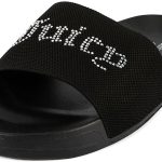 Juicy Couture Slide Sandals, Beach Flats for Women, Summer Shoes juicy seafood and bar