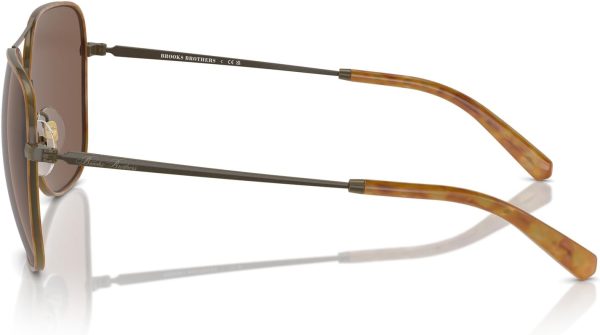 Brooks Brothers Men's Bb4067j Aviator Sunglasses-2