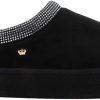 Juicy Couture Women's Cozy Slipper Mule – Plush Indoor Outdoor House Shoe with Memory Foam and Faux Fur Lining-1