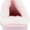 Juicy Couture Women's Faux Fur Slippers – Fuzzy Closed-Toe, Fluffy Winter House Shoes, Comfortable Slip-Ons couture