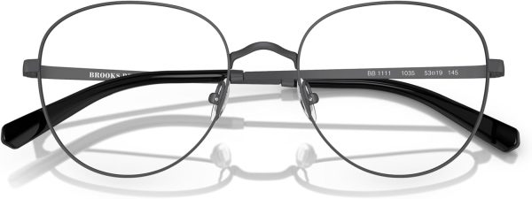 Brooks Brothers mens Bb1111 Round Prescription Eyewear Frames-4