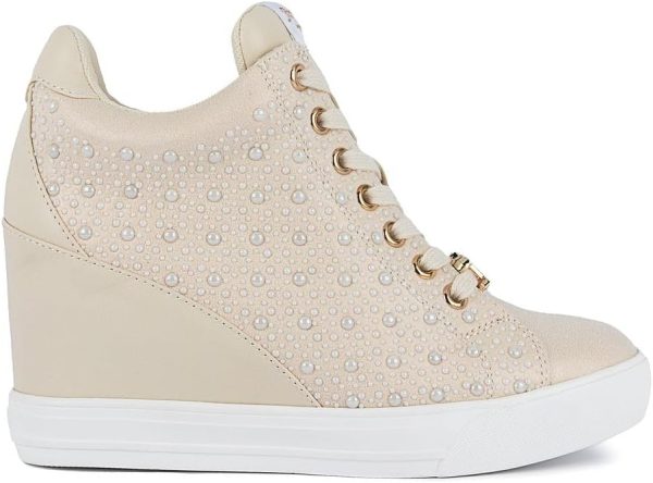 Juicy Couture Women's Platform Wedge Sneakers High-Top Shoes-Journey couture by rojita