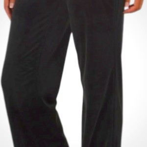 Juicy Couture Women's Hallow Bling Velour Track Pants