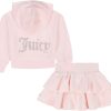 Juicy Couture girls 2 Pc Skirt Set couture pop ups