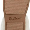Juicy Couture Women’s Winter Boots – Faux Fur Lined Ankle Booties with Bow Accent, Cozy Slip On Fashion Shoes-4