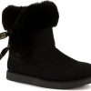 Juicy Couture Women's Slip On Winter Snow Boots Warm & Insulated Fur Lining Comfortable Fashion Booties-0