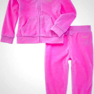 Juicy Couture girls 2pc Jog Set