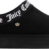 Juicy Couture Women's Cozy Slipper Mule – Plush Indoor Outdoor House Shoe with Memory Foam and Faux Fur Lining-1