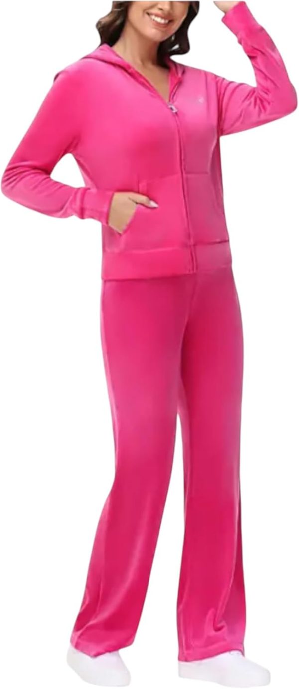 Juicy Couture Women's Bling Velour Hoodie juicy made