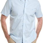 Brooks Brothers Men's Regular Fit Short Sleeve Button Down Shirt scholar
