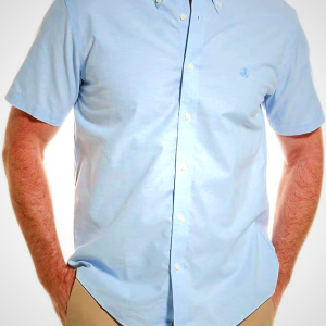 Brooks Brothers Men's Regular Fit Short Sleeve Button Down Shirt