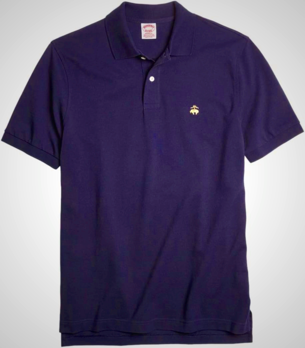 Brooks Brothers Golden Fleece Original Fit Performance Polo Shirt (L, Navy)