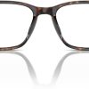 Brooks Brothers mens Bb2064u Universal Fit Rectangular Prescription Eyewear Frames bb2064u universal fit