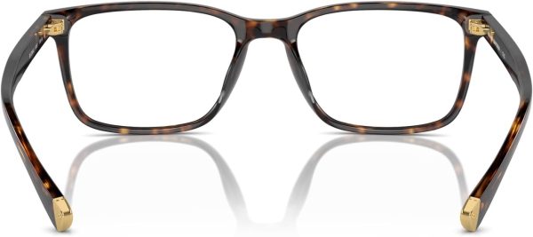 Brooks Brothers mens Bb2064u Universal Fit Rectangular Prescription Eyewear Frames bb2064u universal fit