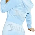 Juicy Couture Velour Frosted Tracksuit Size Medium juicy beauty