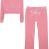 Juicy Couture Women's Bling Velour Tracksuit juicy seafood