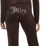 Juicy Couture Women's Bling Velour Tracksuit juicy beauty