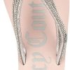 Juicy Couture Wedge Platform Flip Flop: High-Fashion, Soft Beach Sandal, Thong-Style Slide juicy crab