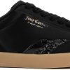 Juicy Couture Women's Lace-Up Fashion Sneaker Shoes – Classic Tennis Trainers for Casual, Comfortable Walking sora
