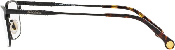 Brooks Brothers mens BB1046 Rectangular Prescription Eyewear Frames-3