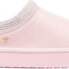 Juicy Couture Women's Cozy Slipper Mule – Plush Indoor Outdoor House Shoe with Memory Foam and Faux Fur Lining-1