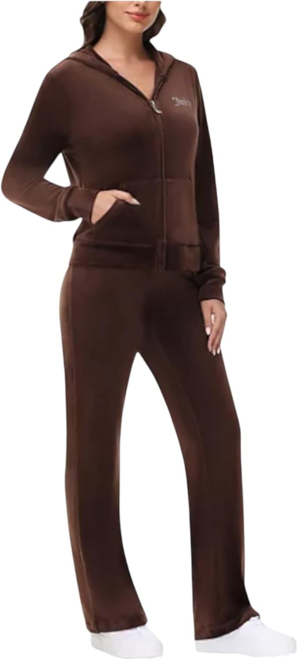Juicy Couture Women's Bling Velour Hoodie juicy seafood and bar