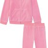 Juicy Couture baby-girls 2 Pc Velour Pant Set juicy couture