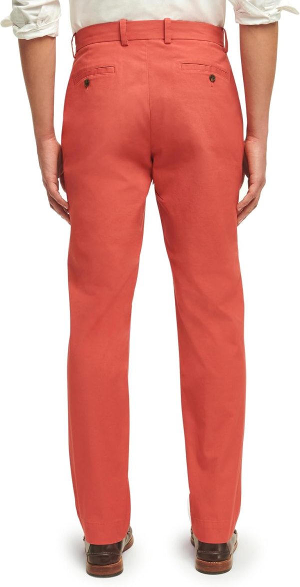 Brooks Brothers Men's Cotton Poplin Slim Fit Stretch Chino Pants brooks glycerin 22
