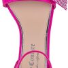 Juicy Couture Women's Open Toe Ankle Strap Low Block Chunky Heels Sandals - Dress Pumps Shoes-3