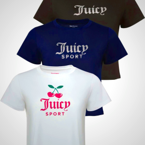 Juicy Couture Women's Cap Sleeve Crop Top Shirts – Athletic Workout, Gym, Yoga & Everyday Activewear (Plus)