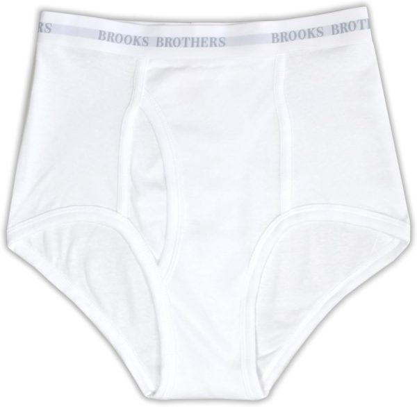 Brooks Brothers Men's Regular Fit Combed Cotton Stretch Briefs Underwear 3 Pack, skims