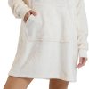 Juicy Couture Women's Wearable Blanket Lounger, Luxe Plush Oversized Cozy Blanket Hoodie for Women juicy couture bag