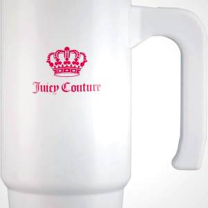 Juicy Couture Travel Style Fashion Water Bottle - Purple - 31.5oz