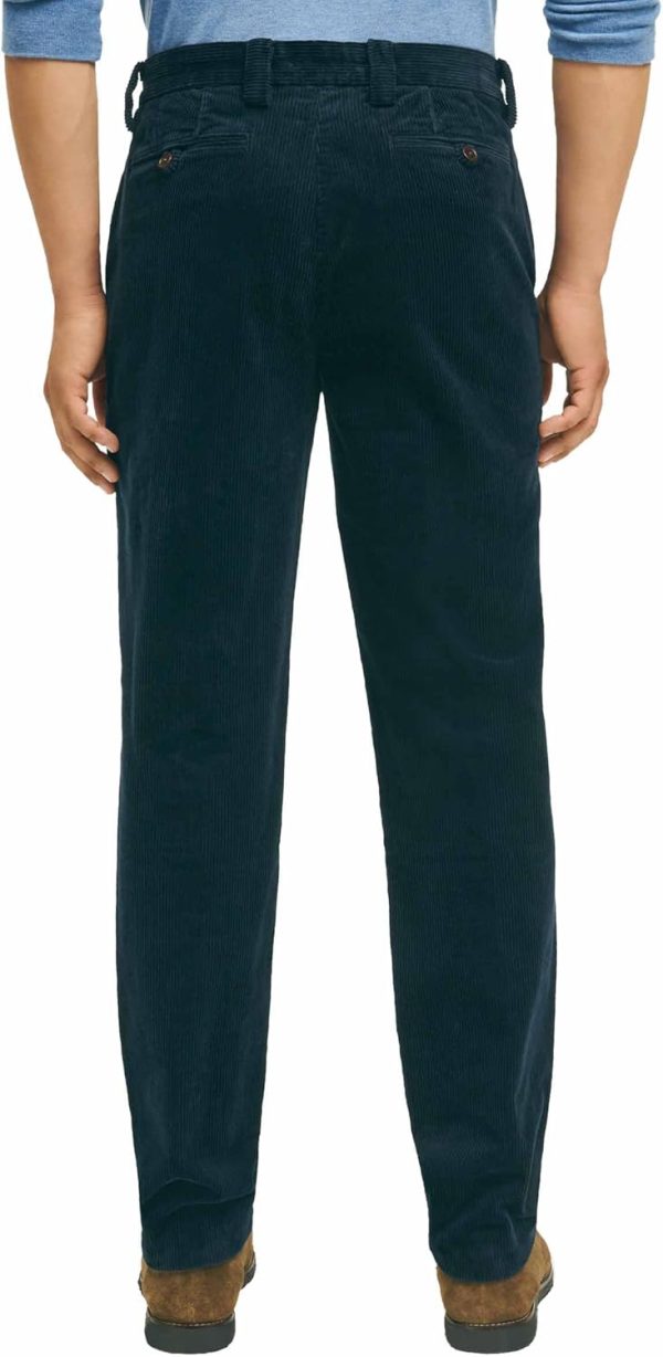 Brooks Brothers Mens Slim Fit Stretch Corduroy Pants-1