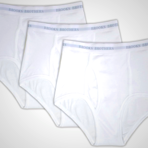 Brooks Brothers Men's Regular Fit Combed Cotton Stretch Briefs Underwear 3 Pack,