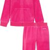 Juicy Couture baby-girls 2 Pc Velour Pant Set juicy juice