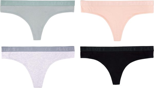 Playboy Women's Juniors Ladies Bunny Print Underwear and Sports Bra Sets in Sizes XXS-XL sam s club