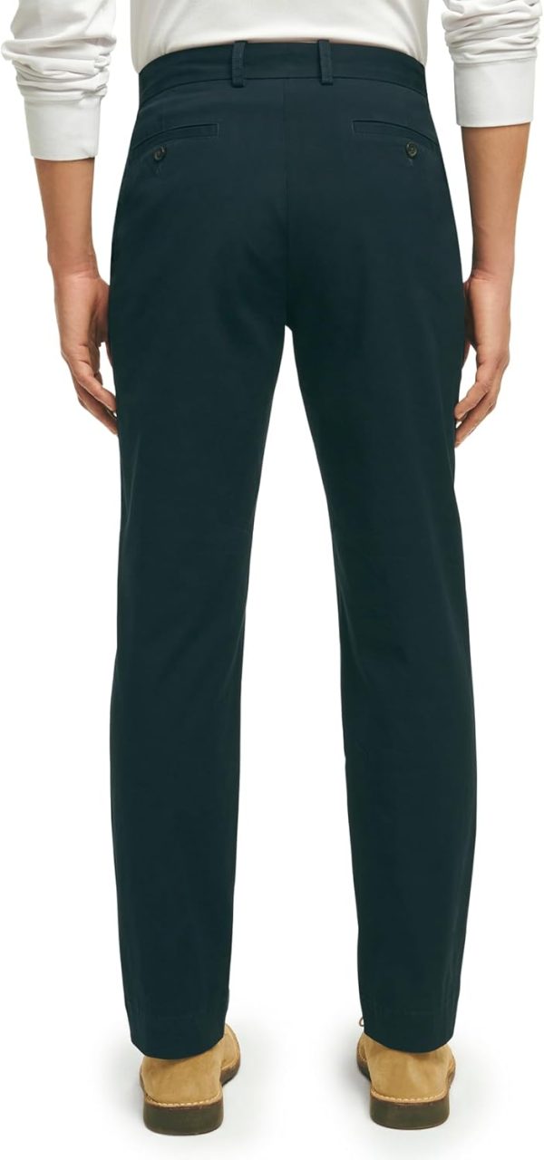 Brooks Brothers Mens Cotton Poplin Slim Fit Stretch Chino Pants brothers in blood the lions of sabi sand