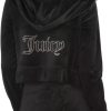 Juicy Couture Women's Hallow Bling Velour Hoodie-1