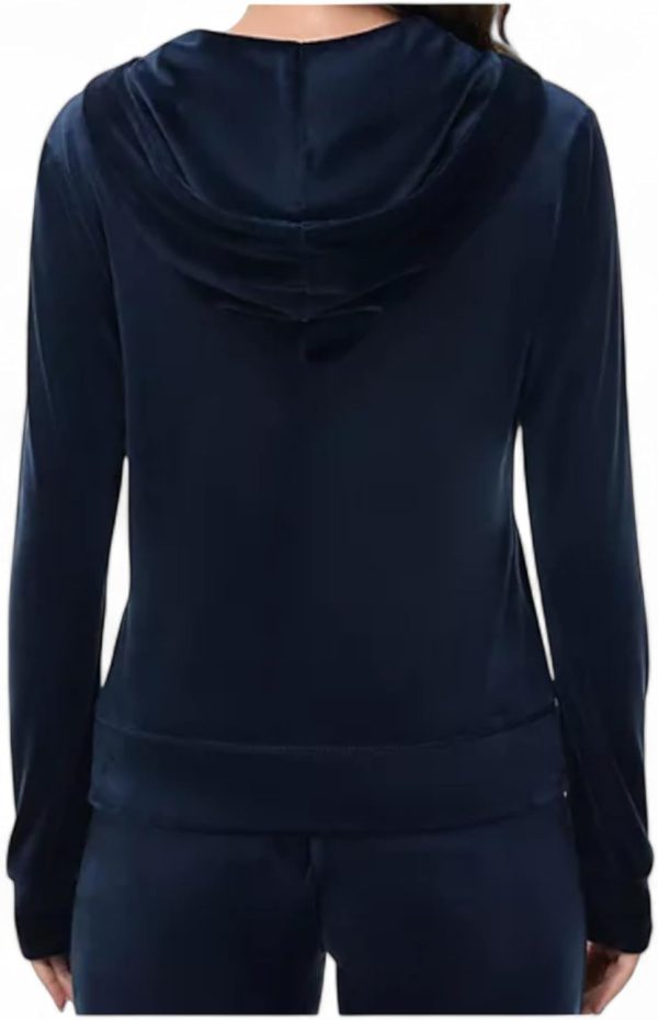 Juicy Couture Women's Bling Velour Hoodie-3