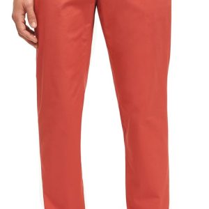 Brooks Brothers Men's Cotton Poplin Slim Fit Stretch Chino Pants steam
