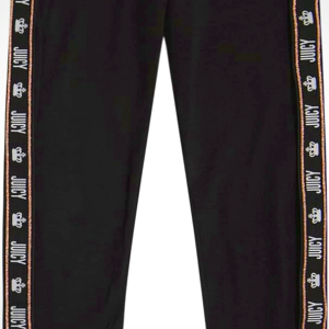 Juicy Couture Girls Leggings, Full Length Pull-on Stretch Pants with Logo Design & Elastic Waistband