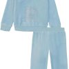 Juicy Couture baby-girls 2 Pc Velour Pant Set-1