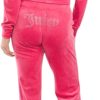 Juicy Couture Velour Pink Party Tracksuit Size M tracksuit