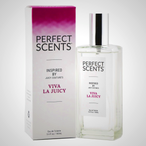 Perfect Scents Fragrances, Inspired by Juicy Couture’s Viva La Juicy, Women’s Eau de Toilette, CLEAN, Vegan, Paraben-Free, Phthalate-Free, Never Tested on Animals, 3.4 Fluid Ounces
