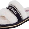 Juicy Couture Women's Faux Fur Slide Sandal Slippers, Open Toe, Comfortable Indoor Outdoor House Shoes sephora