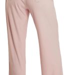 Juicy Couture Women's Velvet Fleece Lounge Pajama Pant with Rhinestones scholar