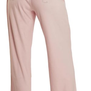 Juicy Couture Women's Velvet Fleece Lounge Pajama Pant with Rhinestones scholar