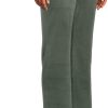 Juicy Couture Womens Rib Waist Velour Pants with Drawcord-1